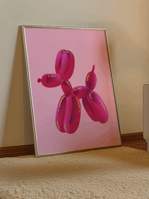 Balloon Dog Art Print