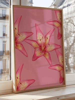 Strawberry Freckle Bloom Print