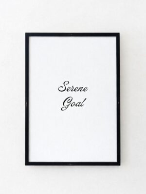 Modern Black A3 Photo Frame - Minimalist Wall Art Frame - Glossy Slim Picture Frame