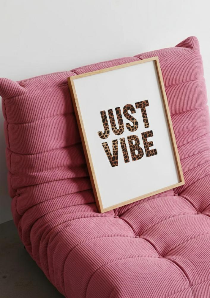 Do It For The Plot Leopard Print Wall Art Print | Trendy Aesthetic Bedroom Dorm Decor - Image 2